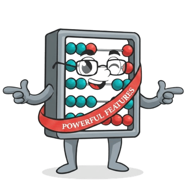 Abe the company mascot — About Abacus
