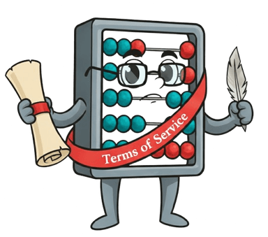 Abe the company mascot – Terms of Service